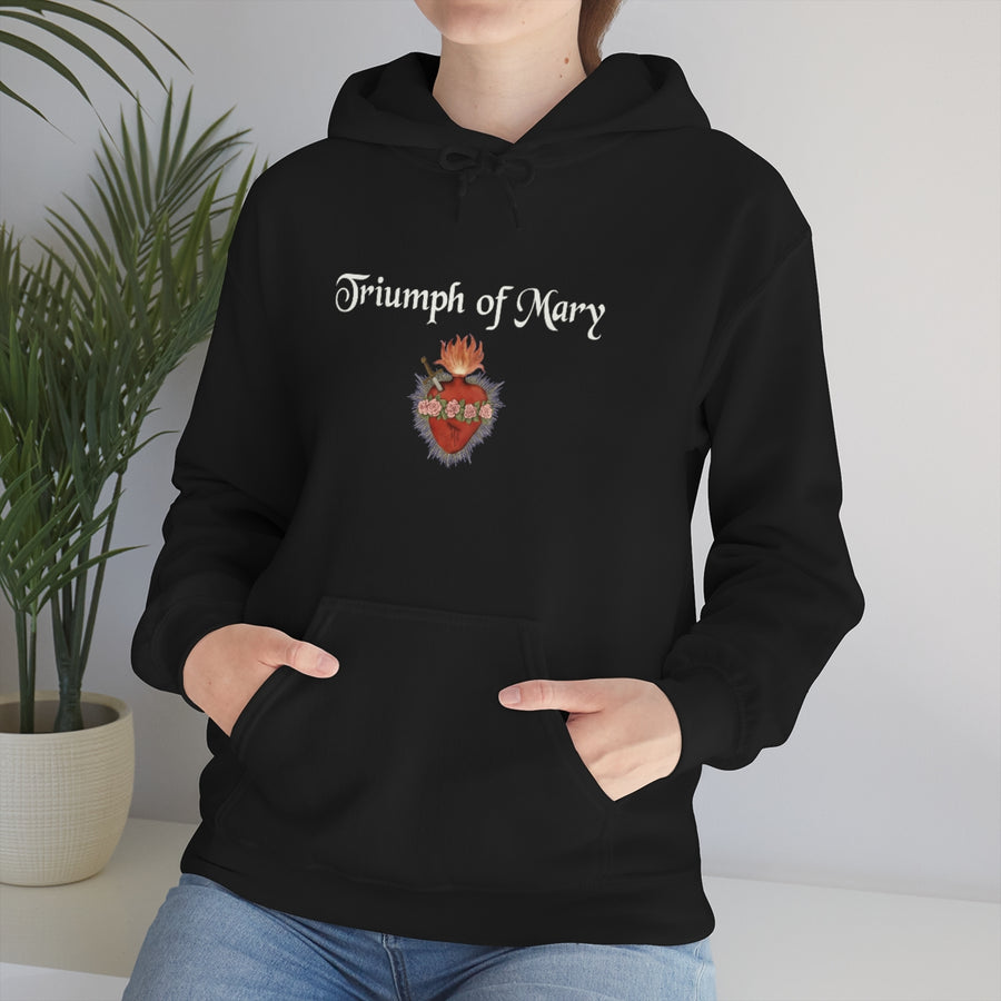 Triumph of Mary Hooded Sweatshirt