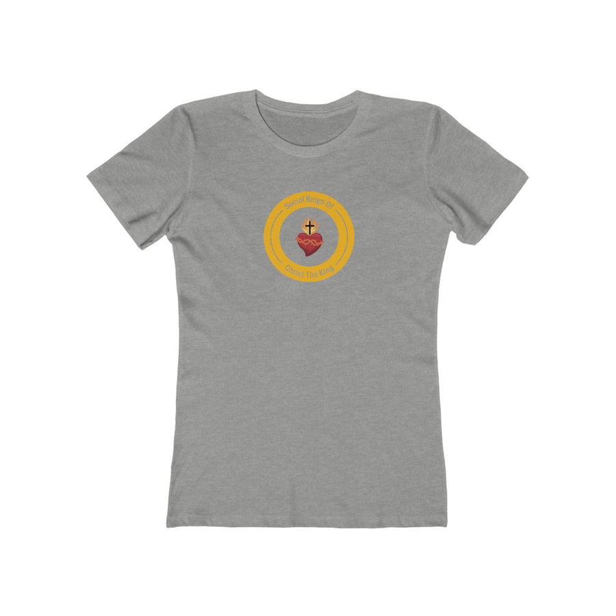 Women's Sacred Heart of Jesus Christian Catholic Gift Tee Shirt