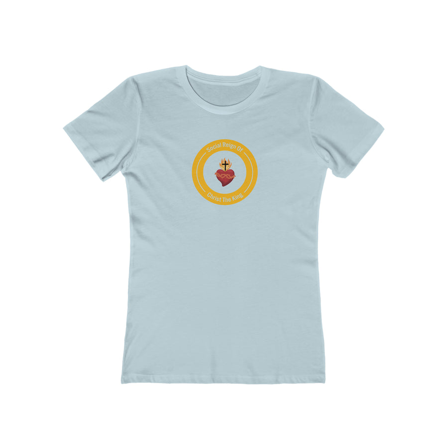 Women's Sacred Heart of Jesus Christian Catholic Gift Tee Shirt