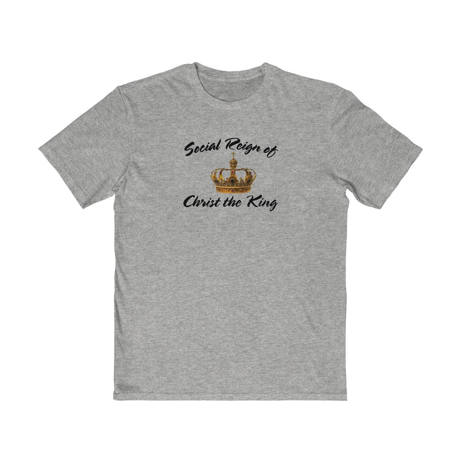 Reign of Christ the King Christian Catholic mens gift Tee shirt